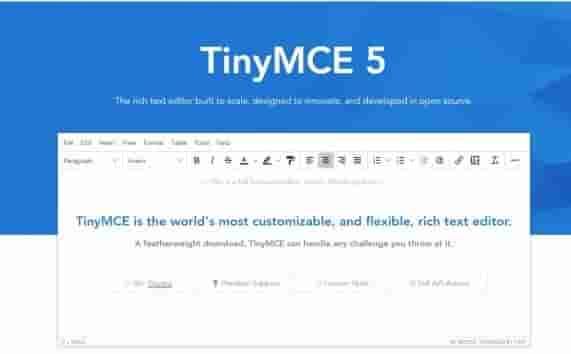 使用 TinyMCE 编辑器中文语言配置过程