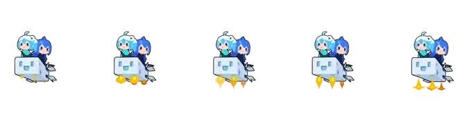 仿哔哩哔哩网站页面回顶部的火箭